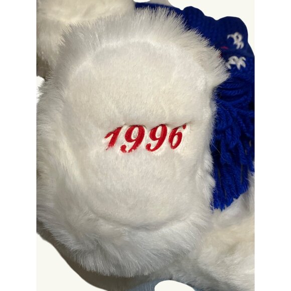 Holiday Christmas Teddy Bear Plush 10th Anniversary Limited Edition Kmart 1996 - Picture 15 of 16